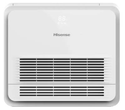 Напольно-потолочная сплит-система Hisense AKT-12UR4RK8/AUW-12U4RS8 Heavy DC Inverter